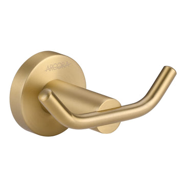Brushed Gold Towel Hooks, SUS 304 Stainless Steel Bathroom Robe Hook