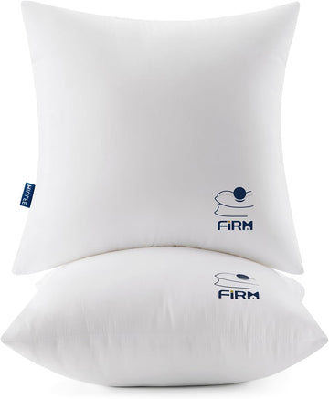 20x20 Throw Pillow Inserts, 100% Virgin Fiber Filling - Set of 2
