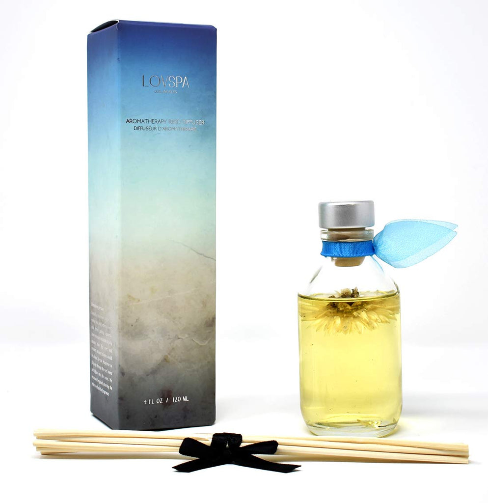 Reed Diffuser Set - Ocean Flowers Scented Diffuser with Sticks