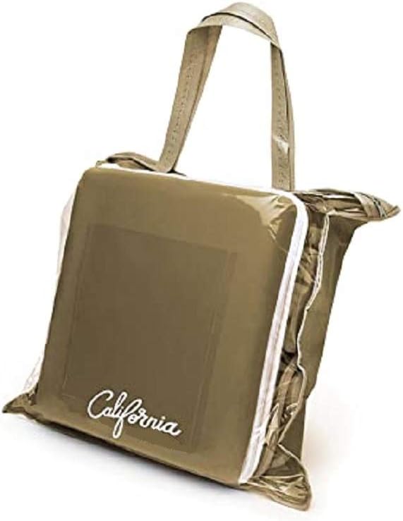 TAN Bath Kneeler and Elbow Rest Bundle (22"x11"x1.5") Cushion Protection for Parents During Baby Bath Tub Time (Beige)