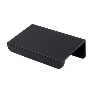 Cabinets Drawers Edge Pulls - 12-Pack, 2" Overall Length, Black, Concealed Tab Pulls Garage Cabinet Drawers