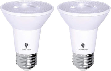 2 Pack PAR20 Outdoor LED Flood Light Bulb 8W 75 Watt Equivalent 500 Lumens Dimmable Waterproof E26 5000K Cool White