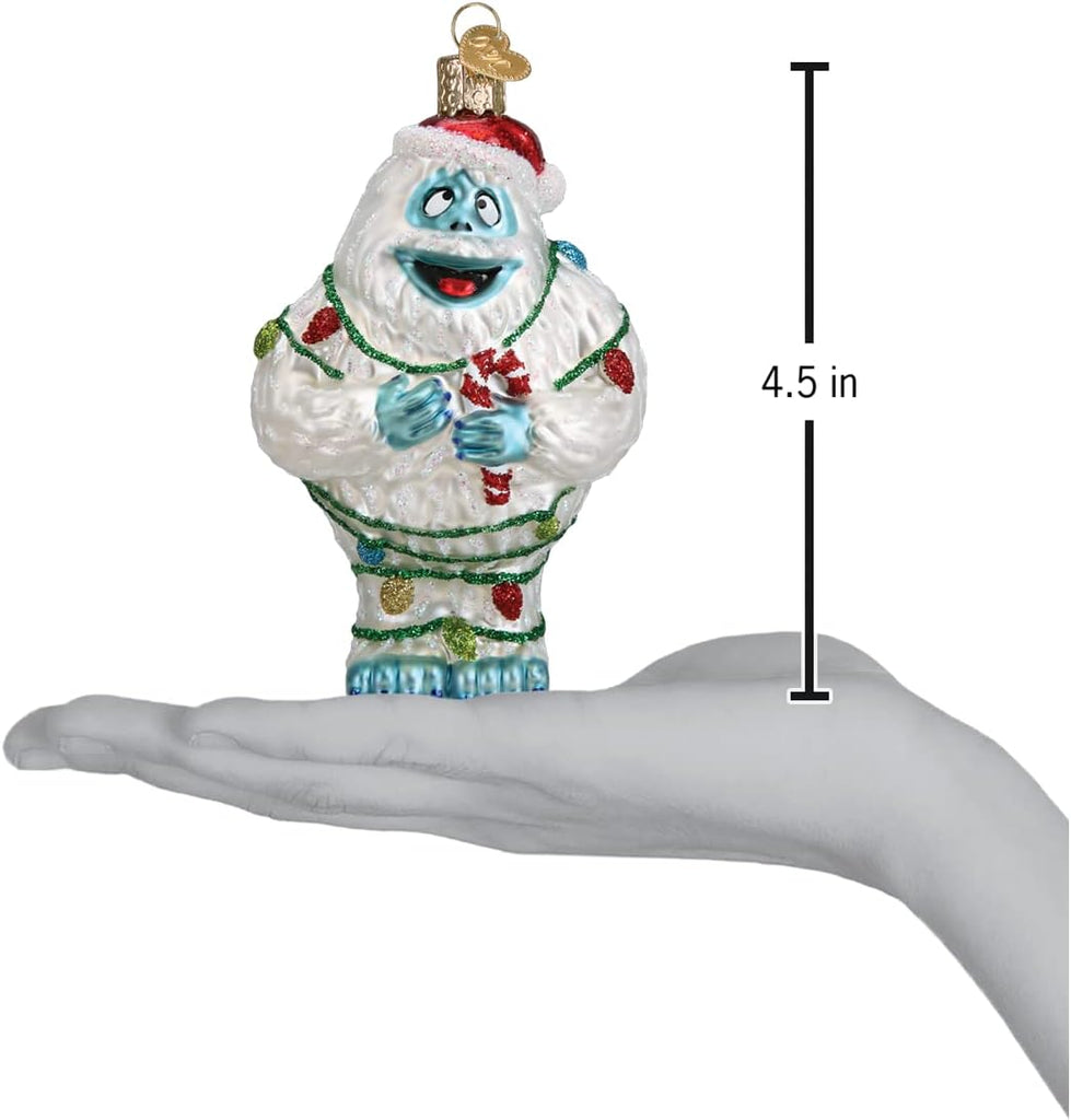 Bumble (Rudolph The Red-Nosed Reindeer) Glass Blown Ornament, Handcrafted Holiday Decoration, Rudolph Collection
