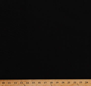 Flannel Black Solid Double Napped Festive Flannel Fabric by The Yard (-Black)
