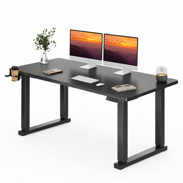 71x31 4 Leg Dual Motor Standing Desk