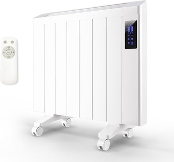 800W Wall‐Mount Convection Electric Panel Heater for Indoor Use