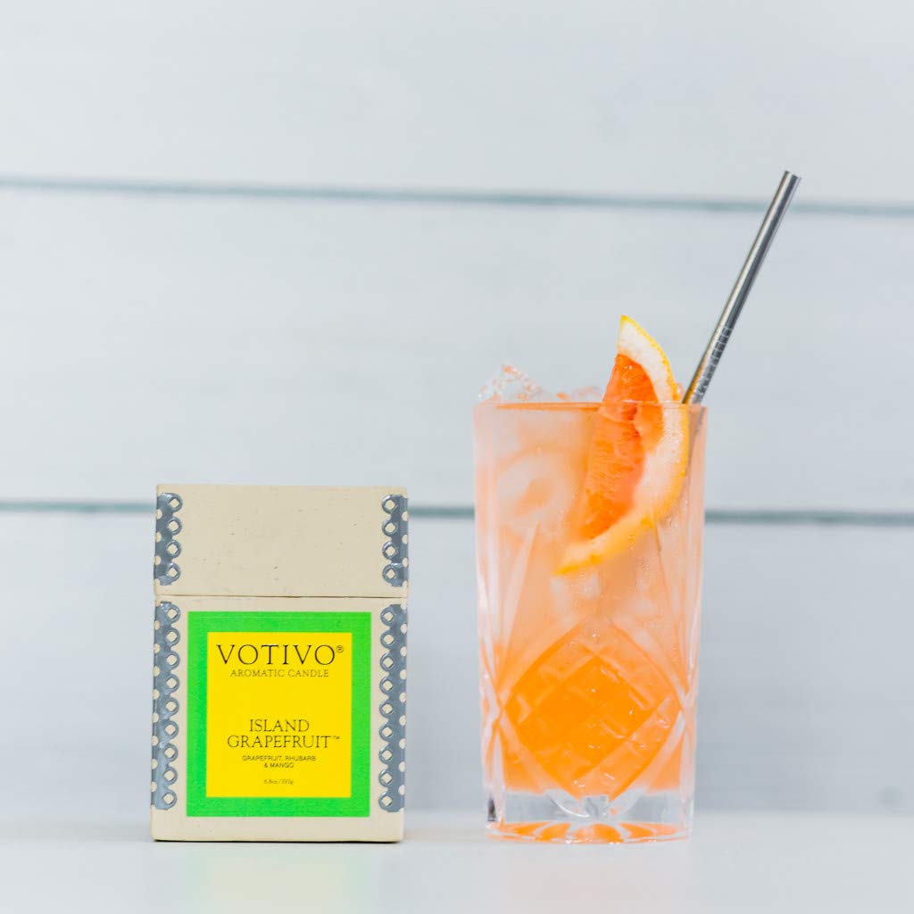 6.8oz Aromatic Candle-Island Grapefruit