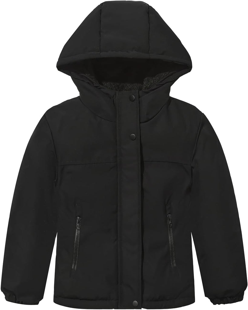 Kids Winter Jackets Fleece Lined Coats for Boys