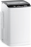28 lbs Portable Washing Machine, Fully Automatic Portable Washer with LED Display, 10 Wash Cycles, 5 Water Levels, 24H