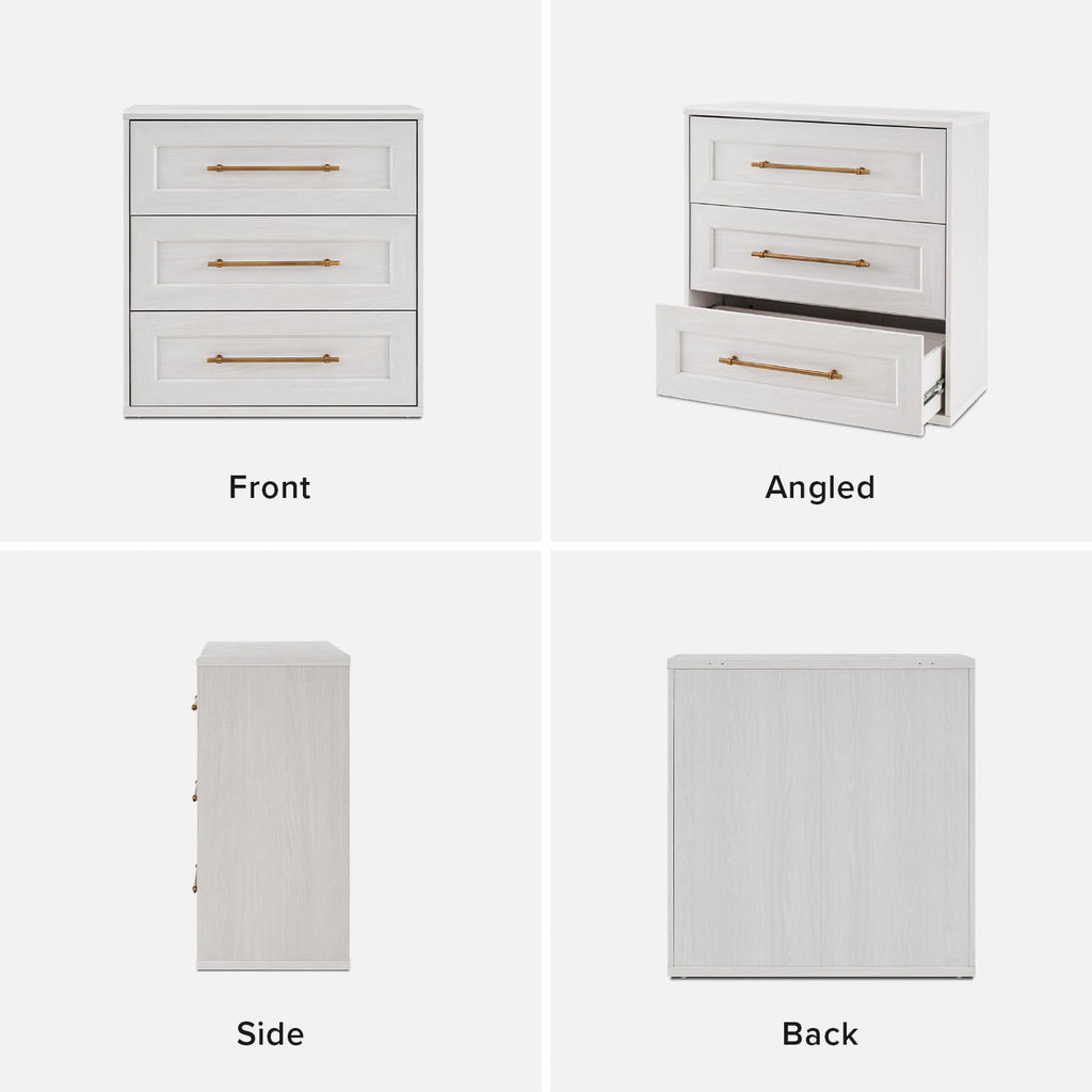 Blake Dresser, Night Stand (White Oak, Set of 2)