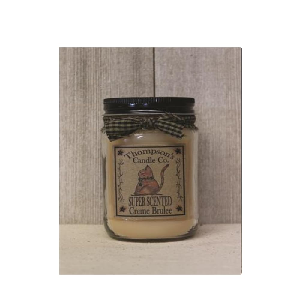 Candle Co Creme Brulee Mason Jar Candles