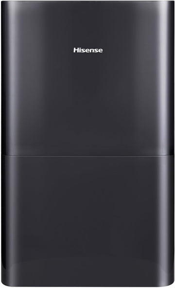 50 Pint Portable Dehumidifier with Built-In Pump in Black