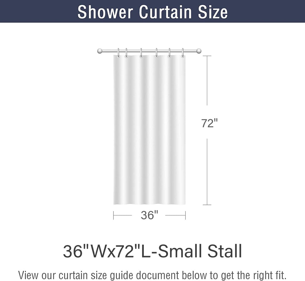 Brown Eucalyptus Leaf Stall Shower Curtain, Brown Botanical Watercolor Plants Bathroom Curtain Bathtub Home Decor