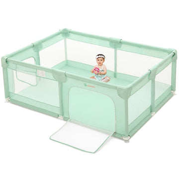 Playpens for Babies and Toddlers, 74"x50" Playard Extra Large