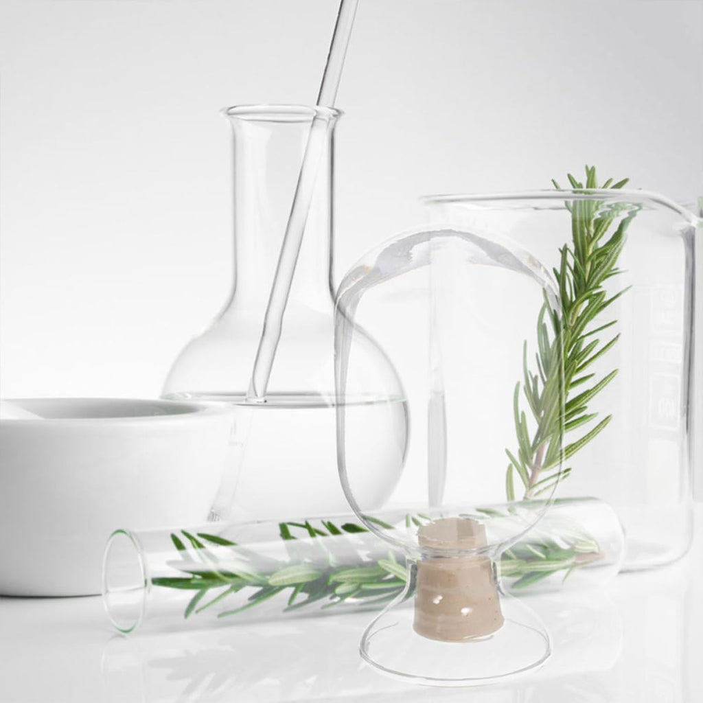Glass Match Holder Storage Bottles with Lid Design Decorative Match Cloche Jars Easy to Carry and Multiple Uses - Set of 3