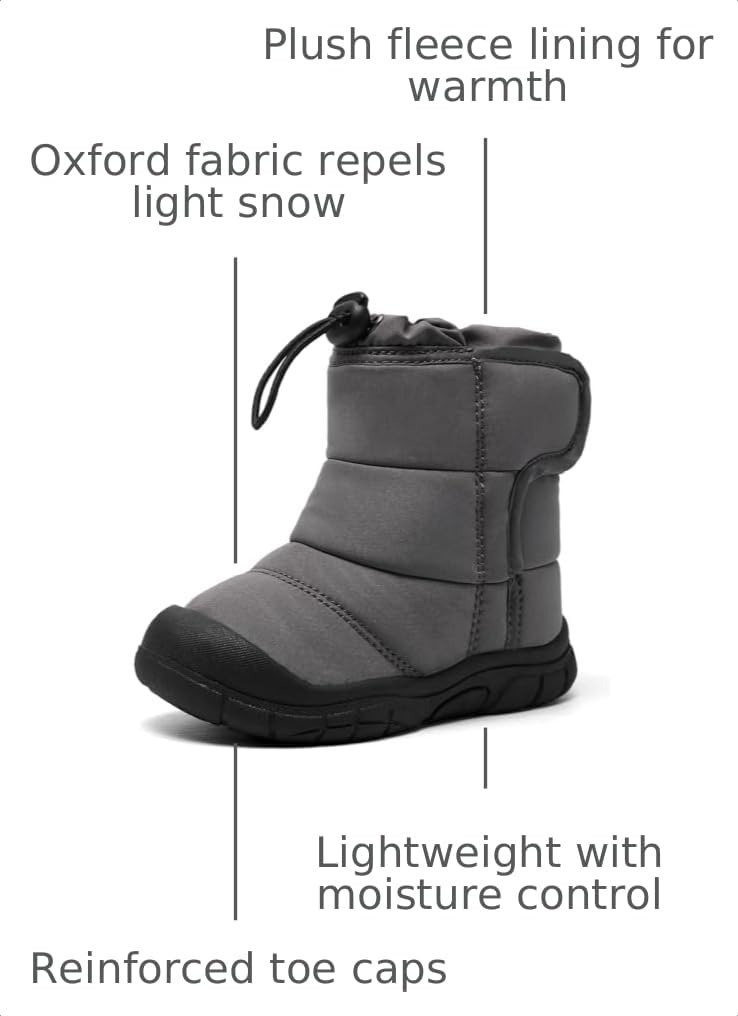 Snow Boots Toddler Boy Winter Boots Baby Walking Shoes