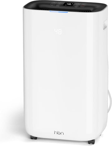 4500 Sq.Ft Dehumidifier for Basement and Large Rooms Max 80 Pint/Day Dehumidifiers with Drain Hose Smart Humidity