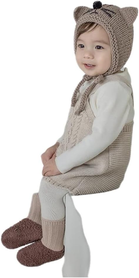 Infant Baby Knit Romper Overalls Clothing Unisex Cute Love One-Pieces Jumpsuit Outfit Clothes Outfits