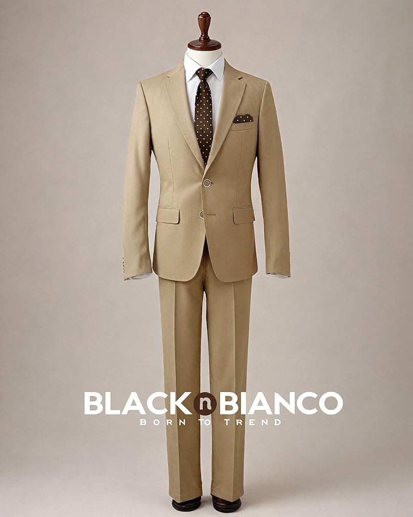 Signature Boys' Slim Fit Suit Complete Outfit