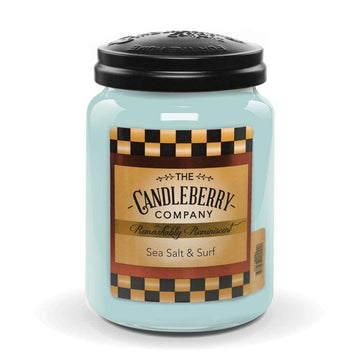 Candleberry Candles | Sea Salt & Turf Candle | Best Candles on The Market | Hand Poured in The USA | Highly Scented &