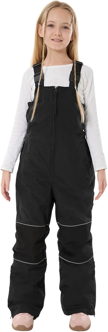 Kids Snow Bibs Girls Boys Snow Pants Ski Bibs Overalls