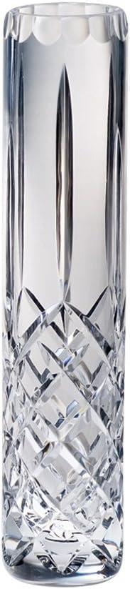 Hand Cut - Mouth Blown - Crystal - Bud Vase - 8" Height - Made in Europe