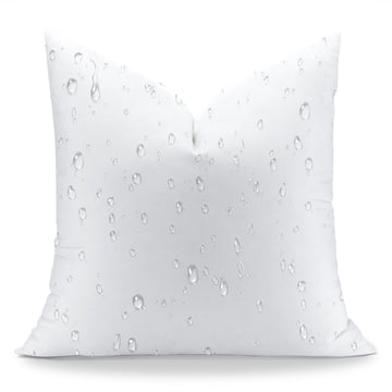 24x24 Outdoor Pillow Inserts, Synthetic Down Waterproof Throw Pillow Inserts, Soft Decorative Outdoor Pillows for