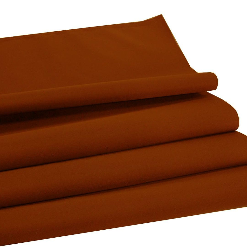 Waterproof Canvas Marine Fabric 600 Denier Indoor/Outdoor PU Backing UV Protector Rust 5 Yards