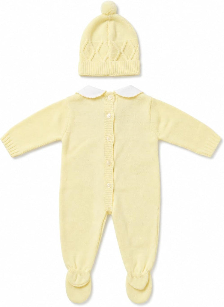 Layette Newborn Cloth Set, Knit Coming Home Infant Knit Outfit 2 piece