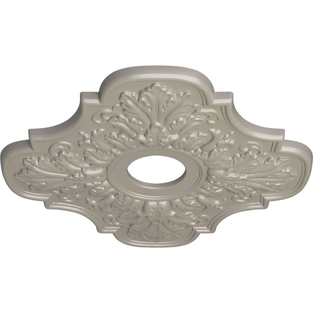 Peralta - Ceiling Medallion, Pearl White