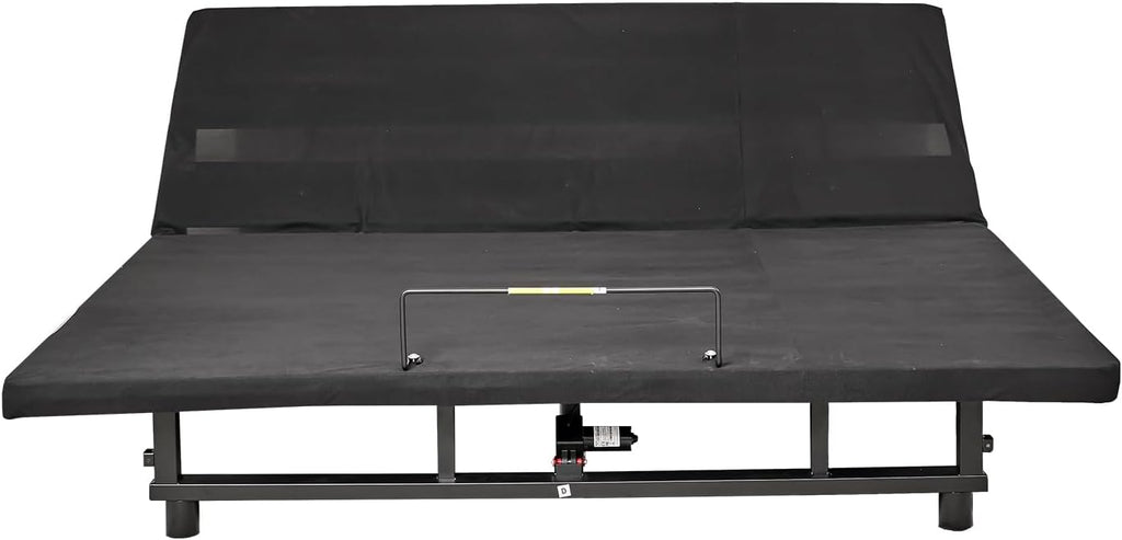 Ergonomic King Size Adjustable Bed Base, Wireless Remote Control, Whisper Quiet Durable Motor, Independent Head