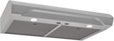 30 Inch Stainless Steel Under Cabinet Range Hood 350 CFM LED Lights Convertible Ducted/Ductless