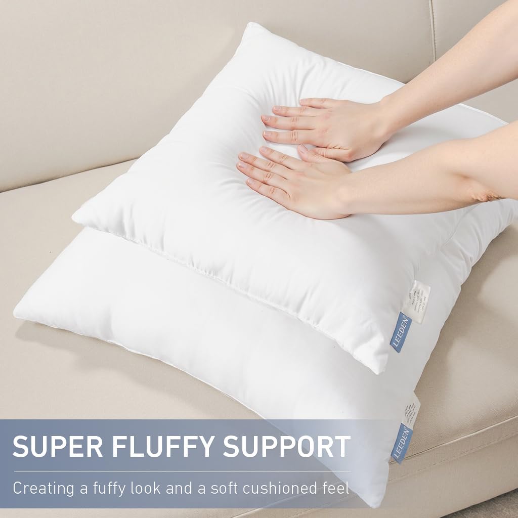20x20 Throw Pillow Inserts, Pillow Forms for Couch - Set of 2