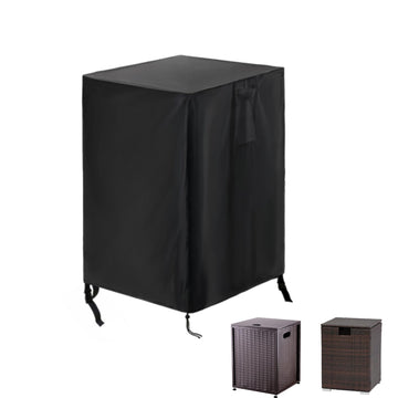Fire Column Cover Square Fire Pit Covers 21x21x35 inch