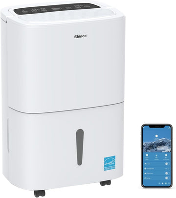 7,000 Sq.Ft Energy Star Dehumidifier with Pump and WIFI, Ideal for Large Industrial Rooms and Home Basements