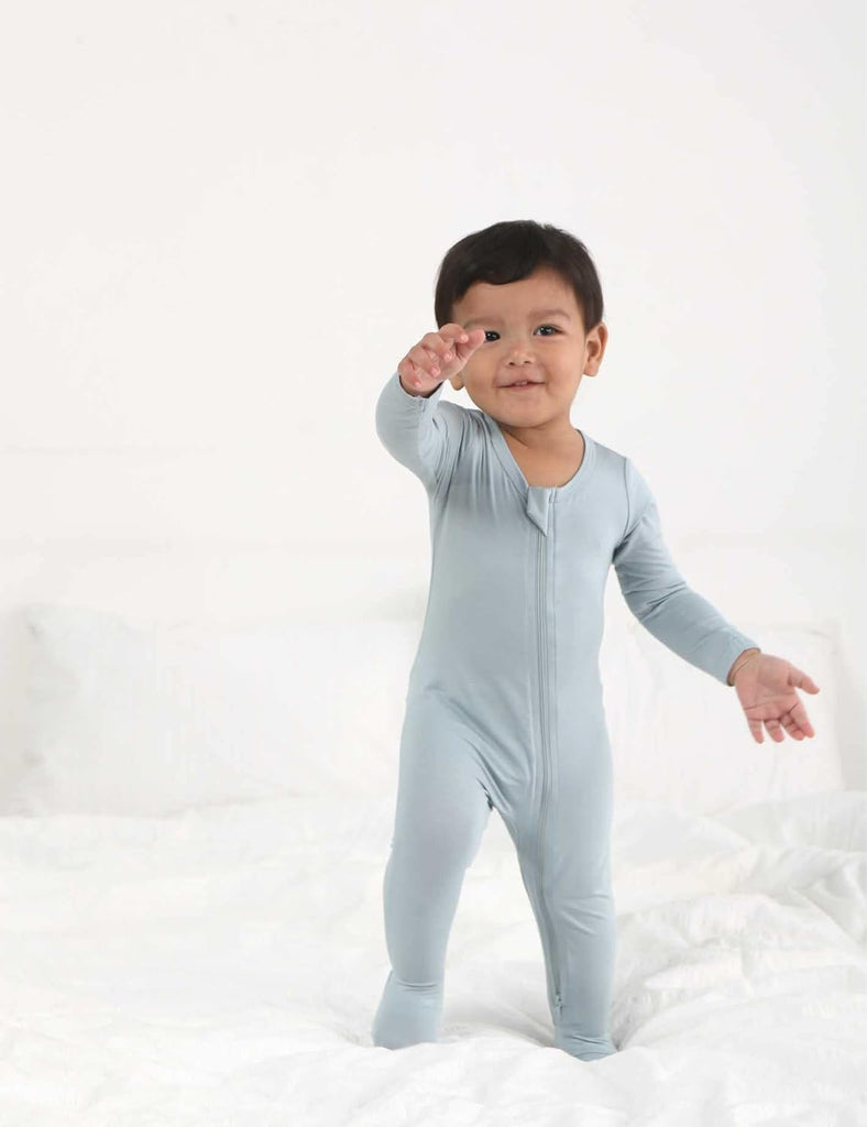 Unisex Baby Footies Pajamas,Rayon Derived From Bamboo,Buttery Soft Sleep 'N Play PJs, Way Zipper Closure