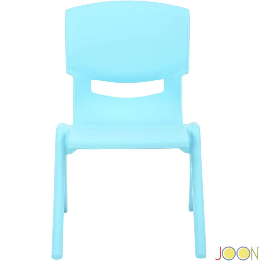 4 Pack Stackable Plastic Kids Learning Chairs, 20.8x12.5 Inches, The Perfect Chair Sets for Playrooms, Schools