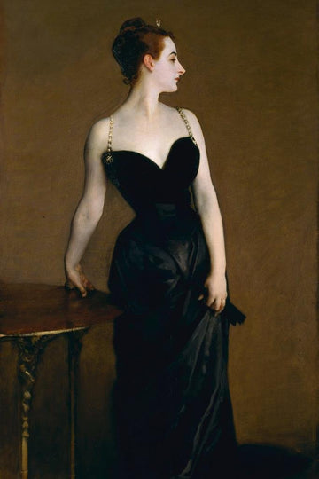 Laminated Madame X Portrait by John Singer Sargent Poster Art Painting Poster Dry Erase Wall Art 24x36