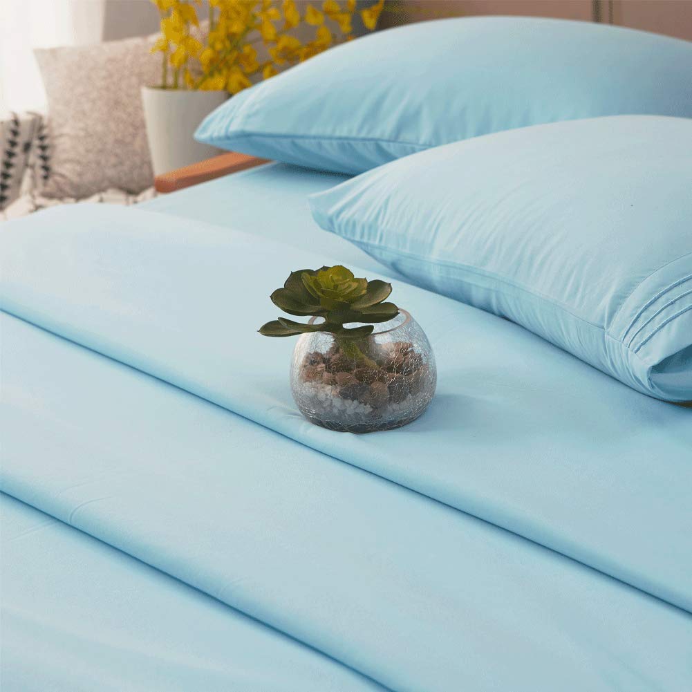 Bed Sheet Set Super Soft Microfiber Sheets, 3PC, Twin XL Size
