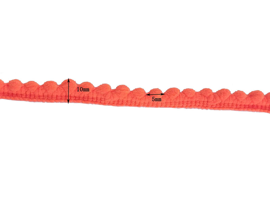 Mini Pom Pom Trim 58 Yards 29 Colors 5mm Ball Fringe Trim for Sewing Accessory Decoration DIY Crafts (Mixed Color 2