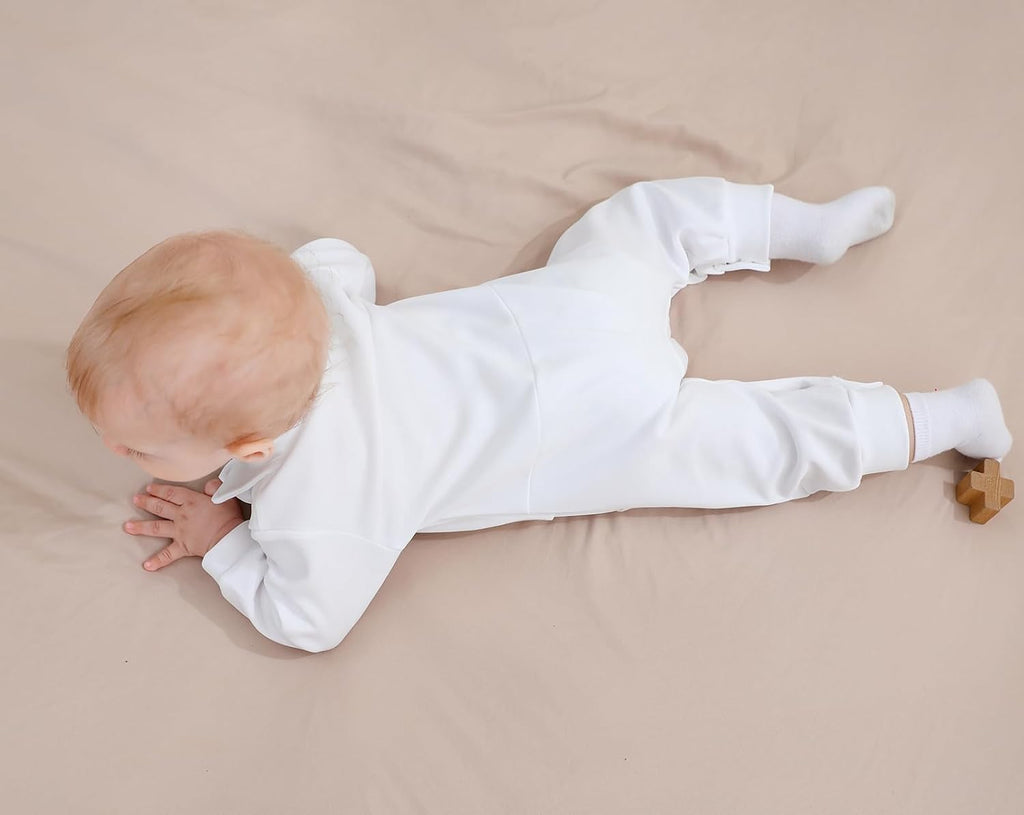 Baby Boy Baptism Outfit Christening Formal Romper