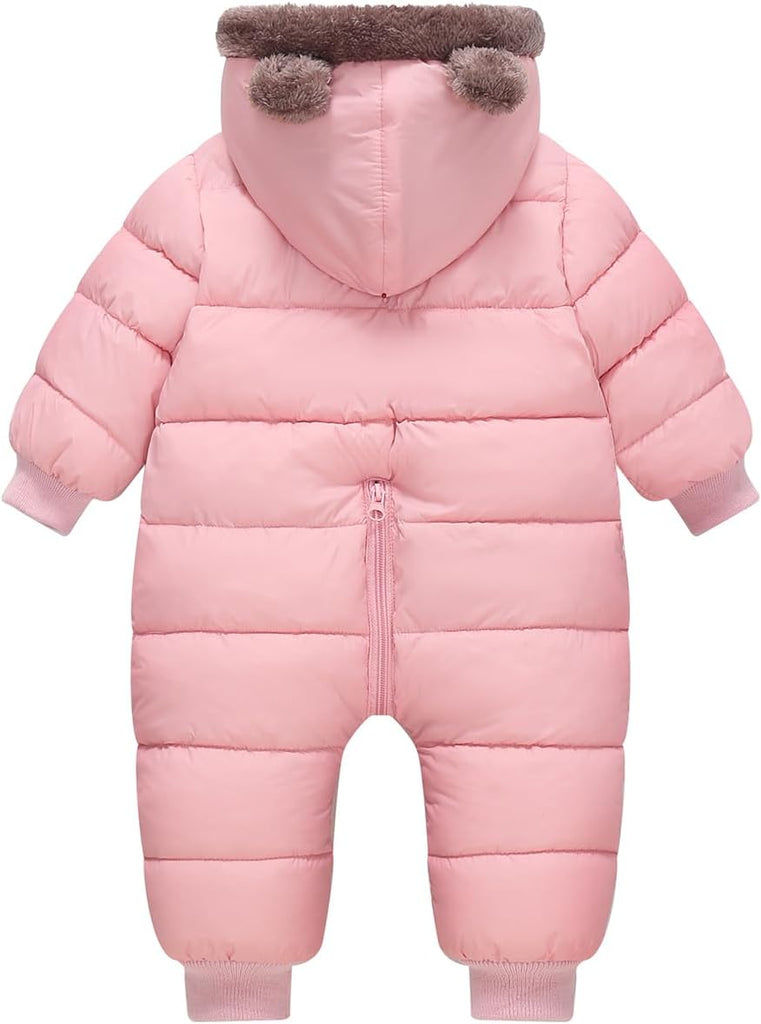 Toddler Snow Suit Baby Snowsuit Infant Winter Puffer Clohtes Hoodie