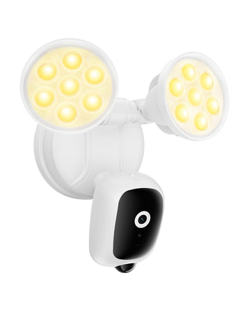 Floodlight Camera, 2K Hardwired Smart Security Camera Outdoor