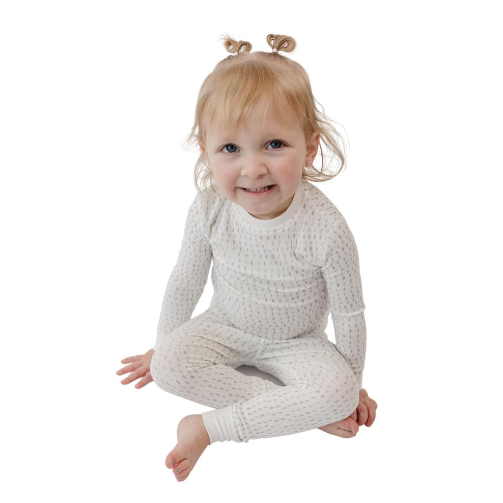 Toddler Pajamas, Modal 2 Piece Long Sleeve, Boys Girls