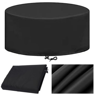 Set Cover Waterproof, Round Bar Height Table and Chair Cover, 84 x 28 Inch Outdoor Tall High Table Covers