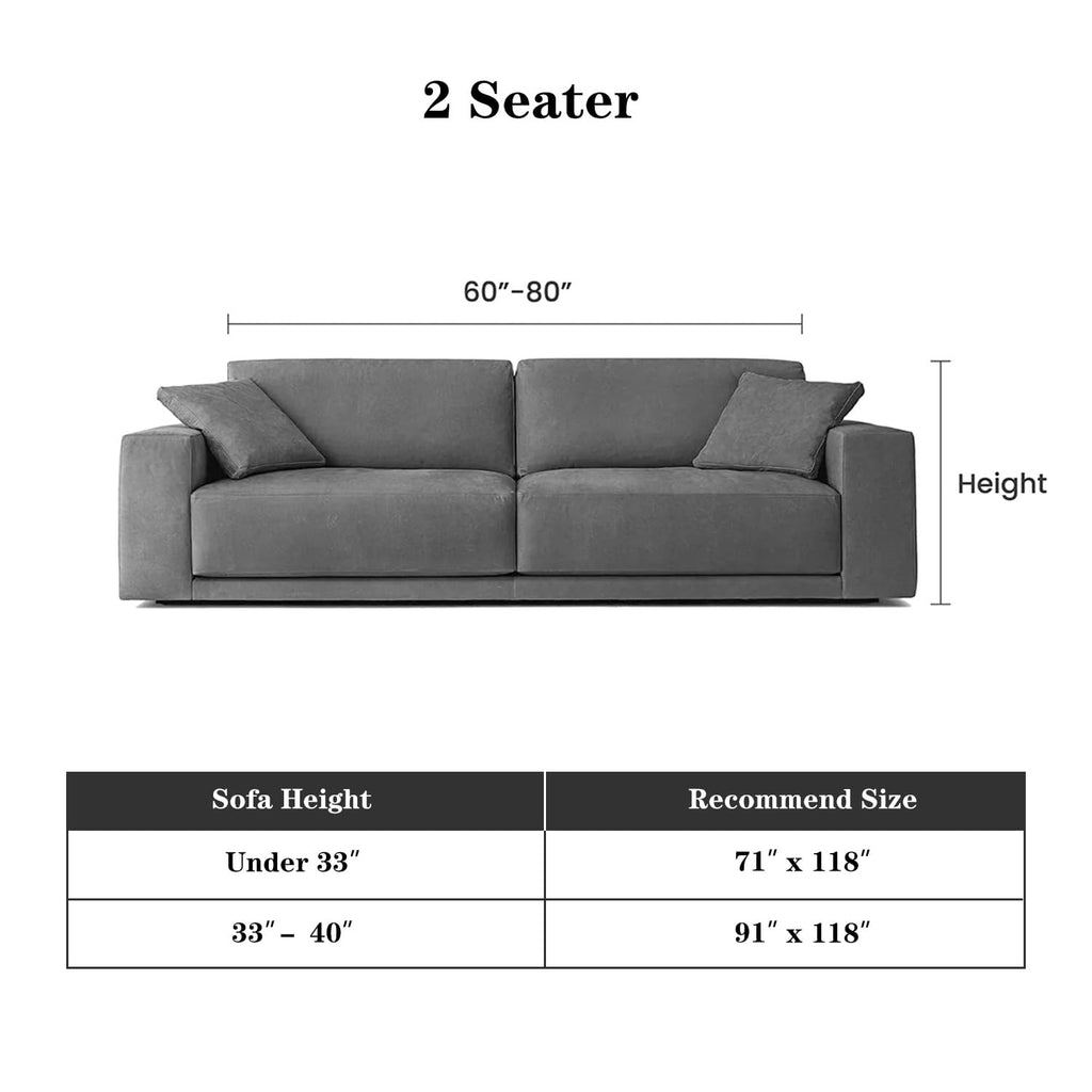 Boho Couch Cover Sofa Slipcover for Sectional Sofa Covers Protector Universal Use Chenille Blend Thick Fabric