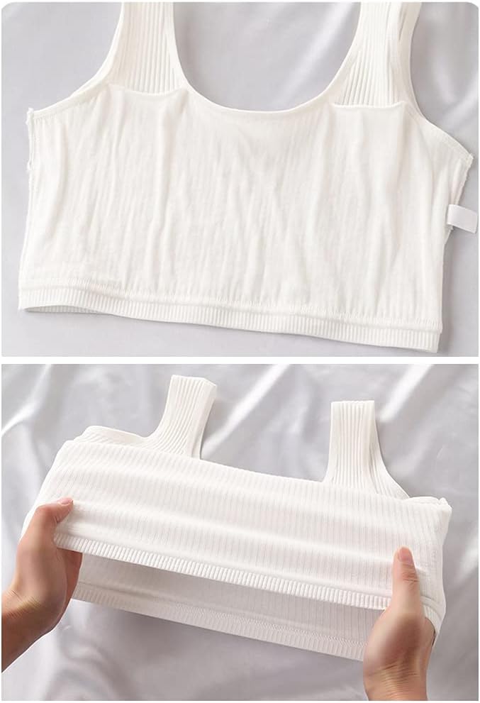 Cotton Training Bras for Girls Seamless Cami