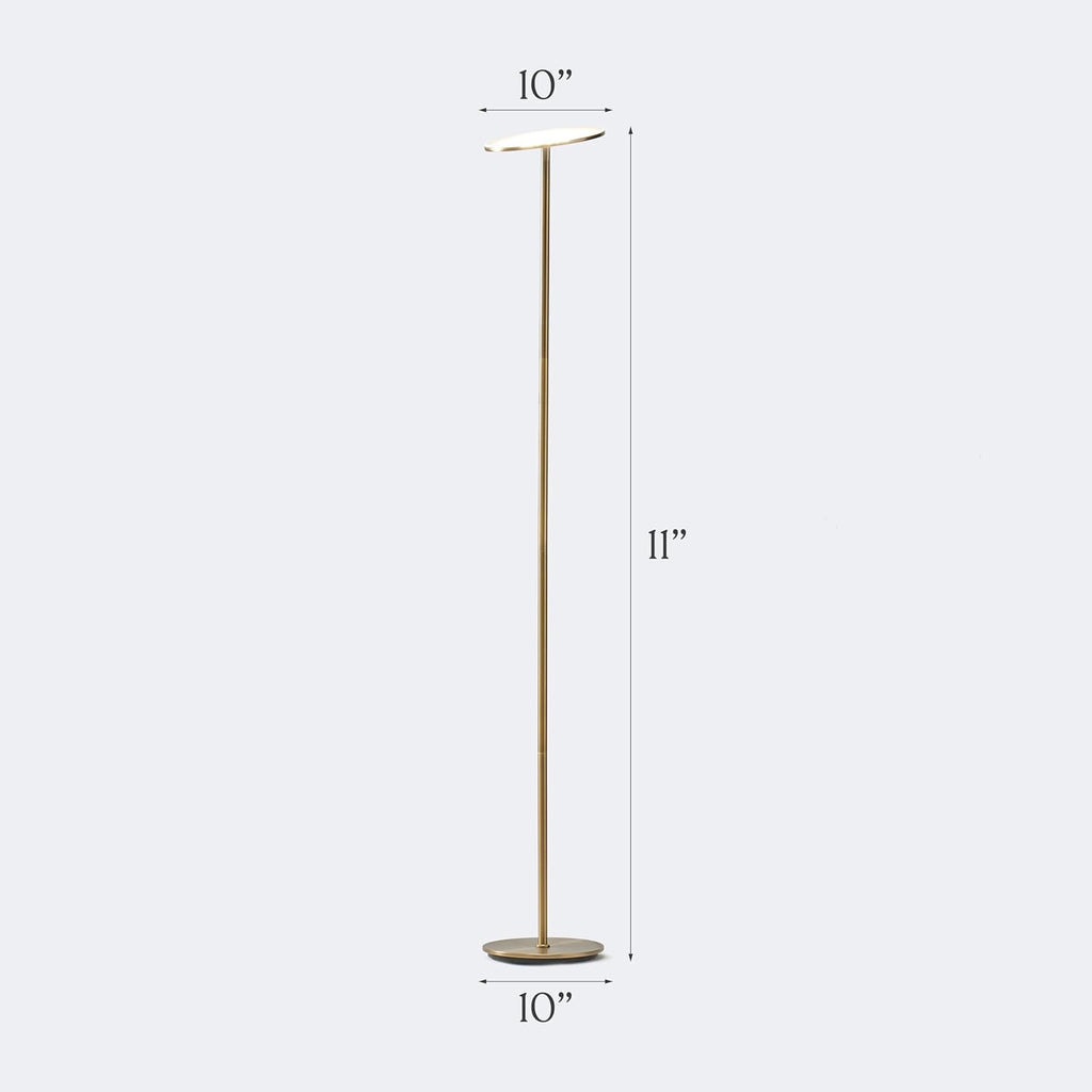 Sky Flux Dimmable LED Floor Lamp - Super Bright Floor Lamp with 3 Light Modes
