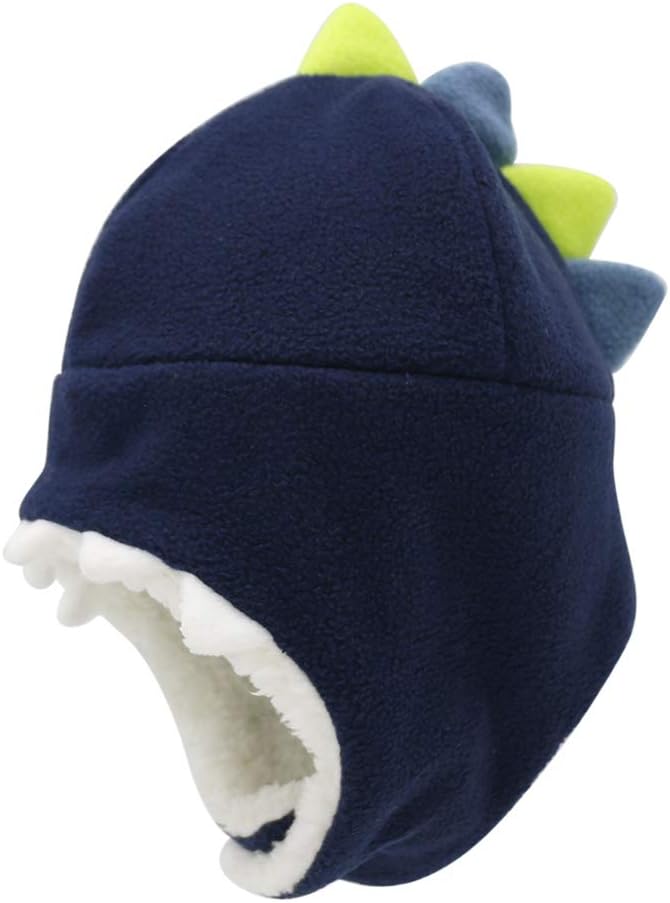 Baby Boy Sherpa Hats and Mittens Set Toddler Gloves Warm Fleece Winter Hat Baby Girl