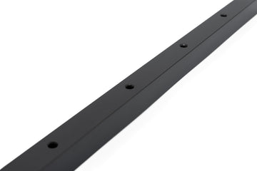 3/4 Inch Square Bronze Aluminum Pre-Drilled Pickets with Mounting Brackets for 1/8" Level Cable Railings (42" High